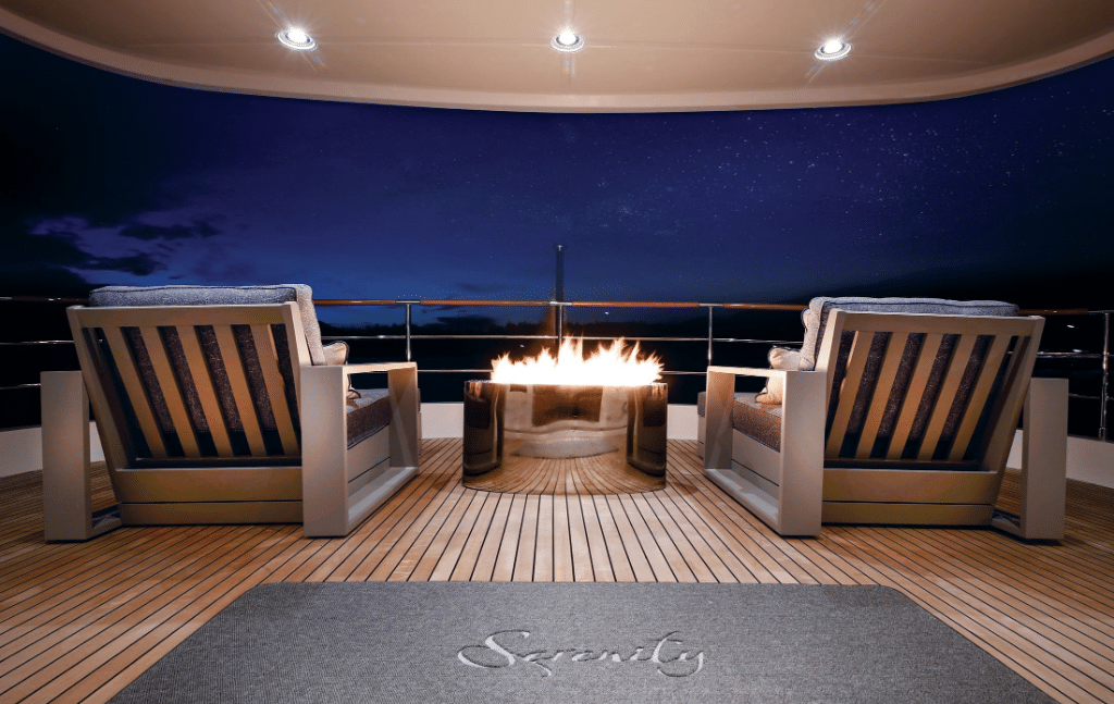 Serenity Yacht Interior Design