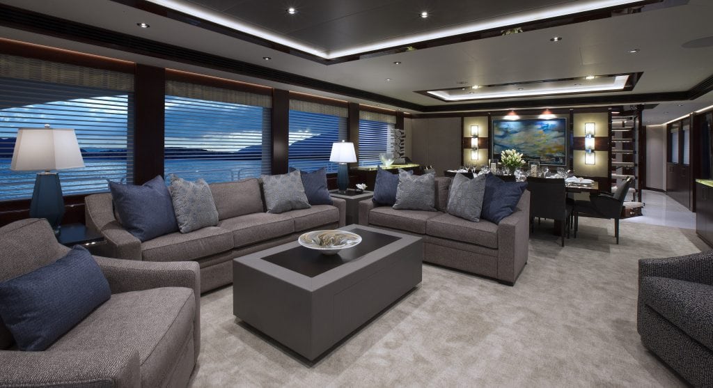 Main Salon for Westport Eccentric Yacht