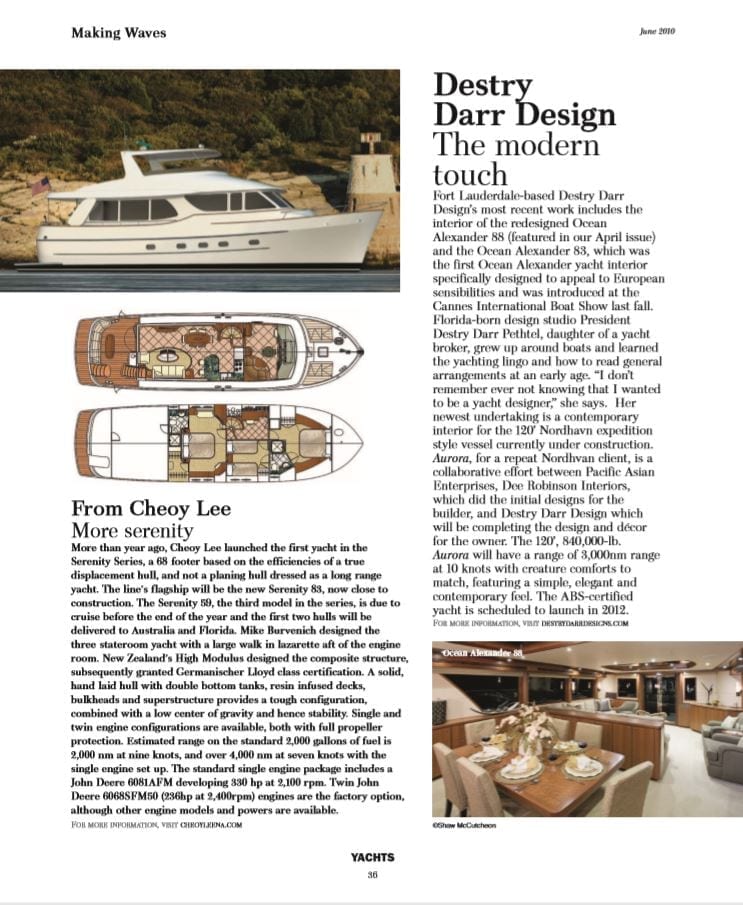 Yacht Interior Designer