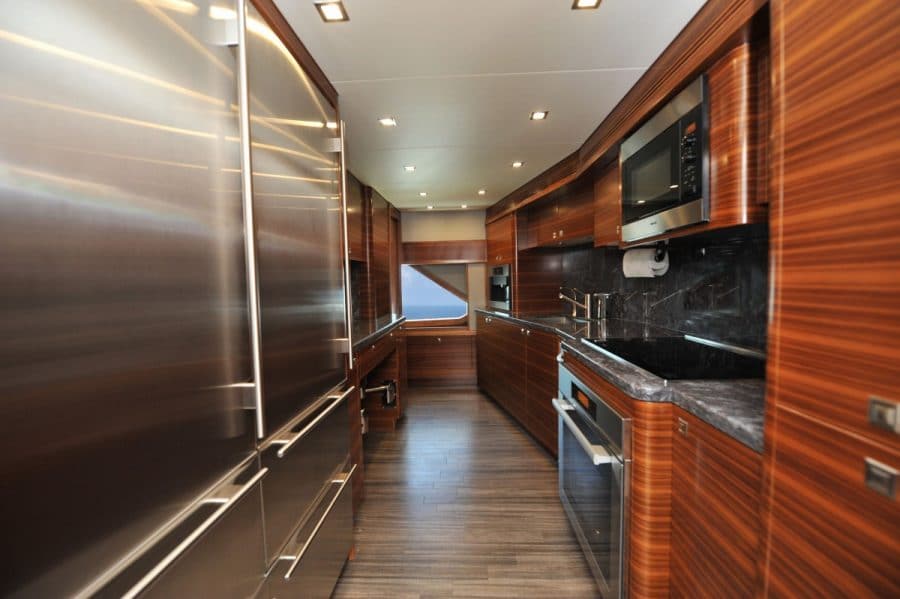 private yacht galley