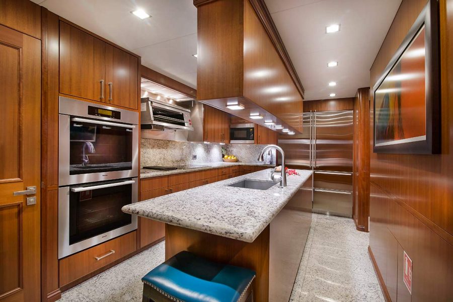 Yacht Galley Design Yacht Interiors Ft. Lauderdale Florida