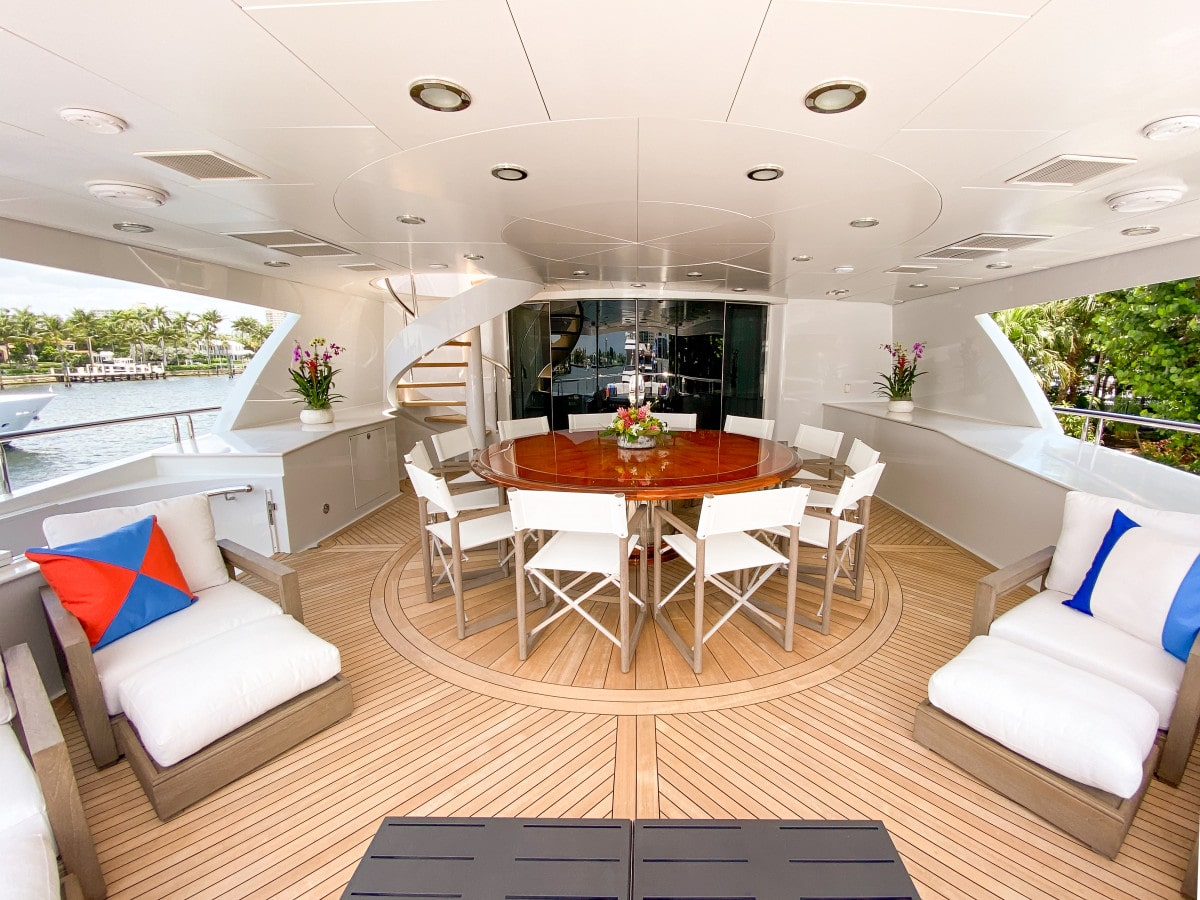 161′ Trinity Yacht Stay Salty Exterior Deck