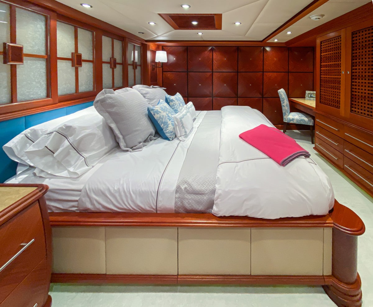 161′ Trinity Yacht Stay Salty Guest Staterooms