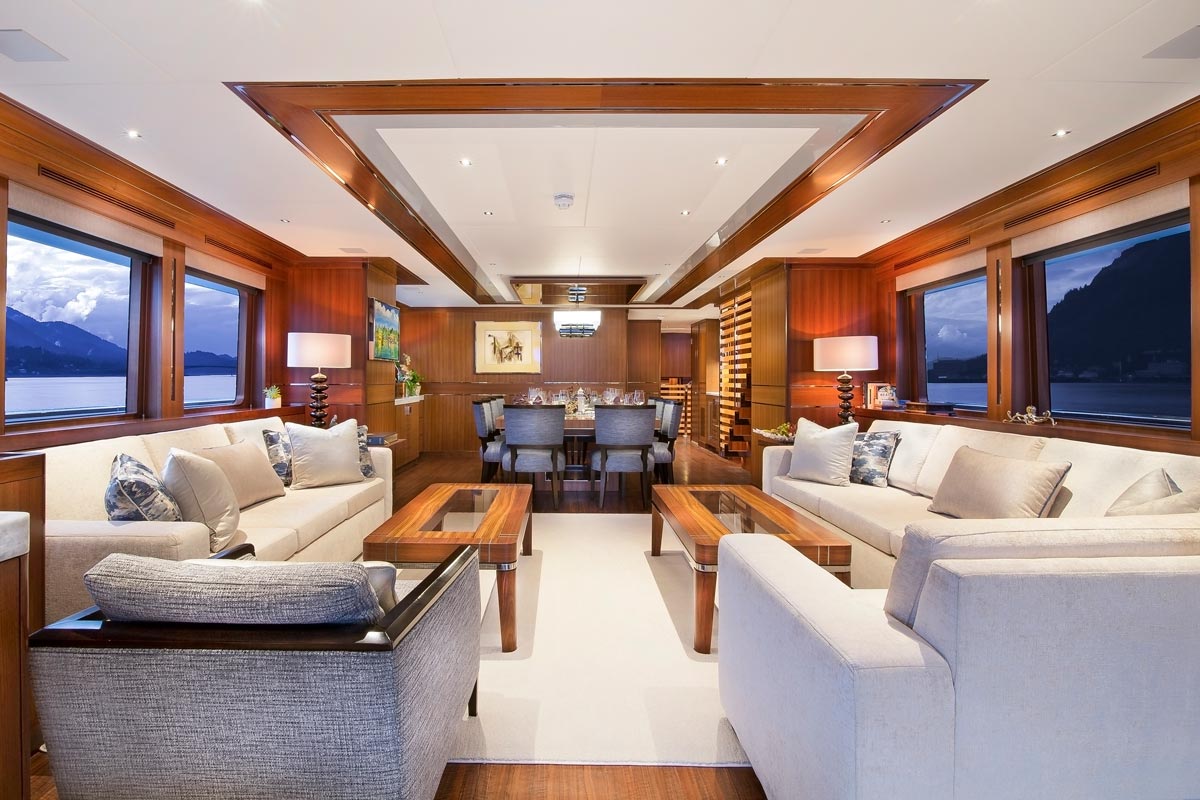 Main Salon on Yacht