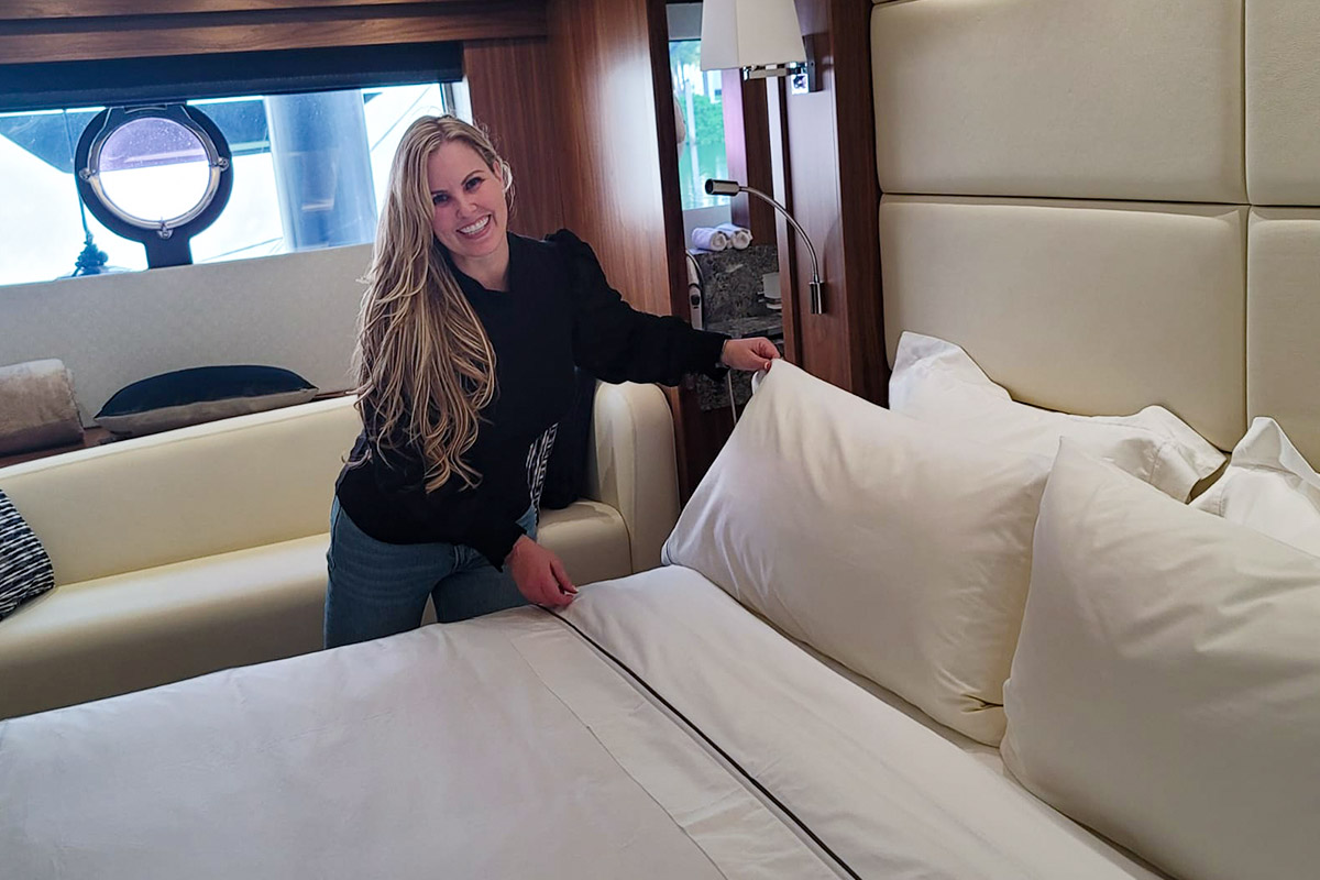 Sleep, Luxurious Sleep The important world of luxury bedding and bed linens 86 Sunseeker Cool Change