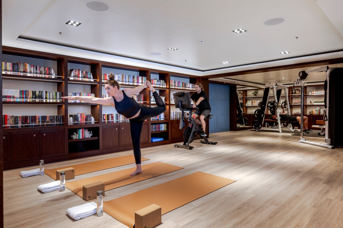 73M Admiral Gym 73M Admiral yacht gym by Destry Darr Designs