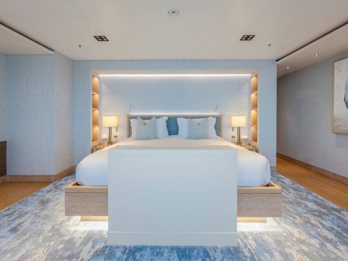 73M Admiral VIP Stateroom after